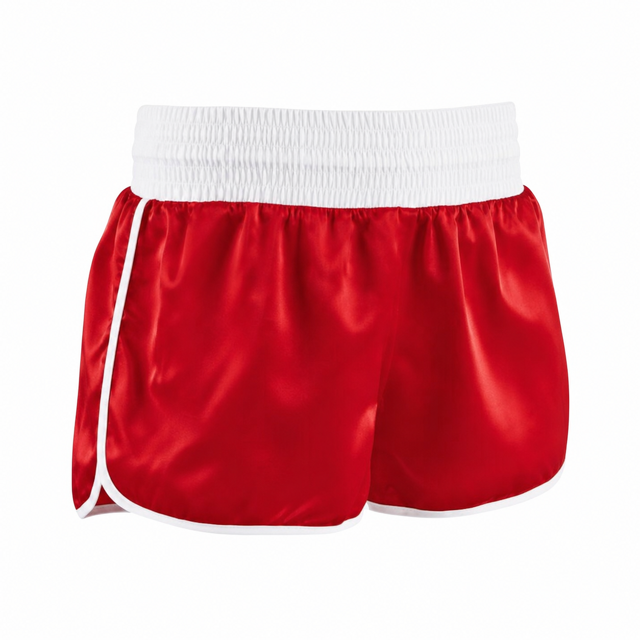 MMA Fight Shorts  Lycra Red Private Label MMA Fight Shorts